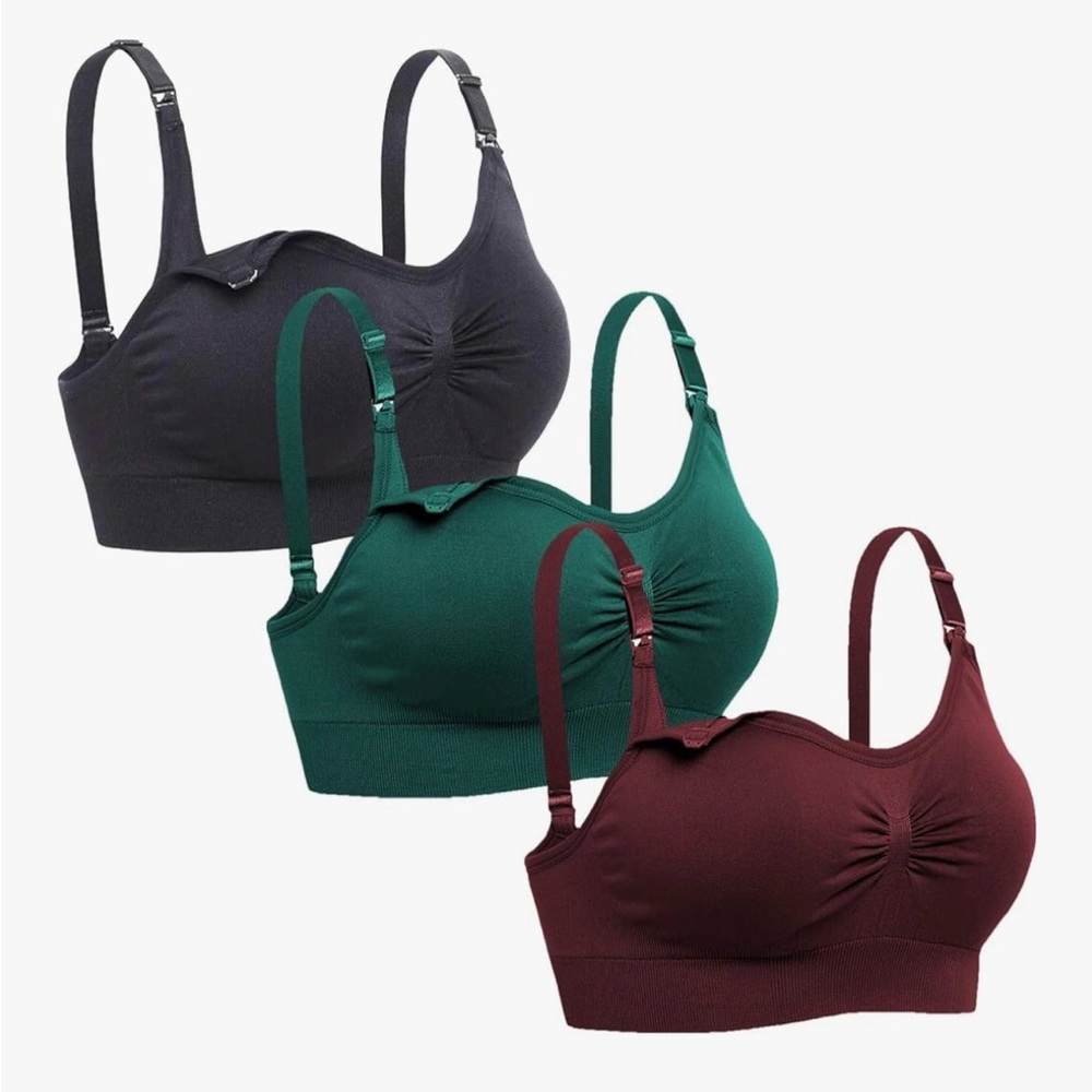 Nursing bra set of 4, size small